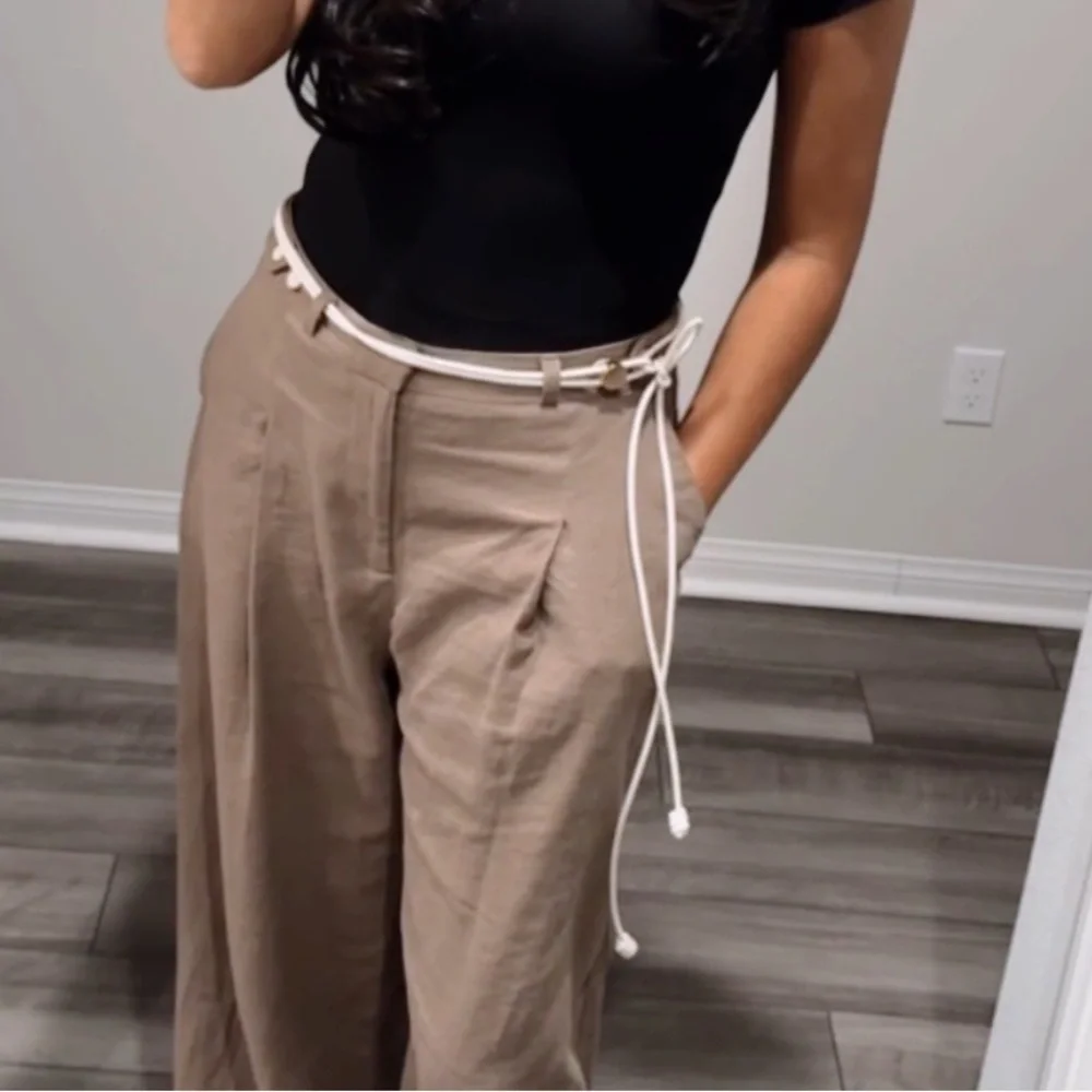 White Cord Belt